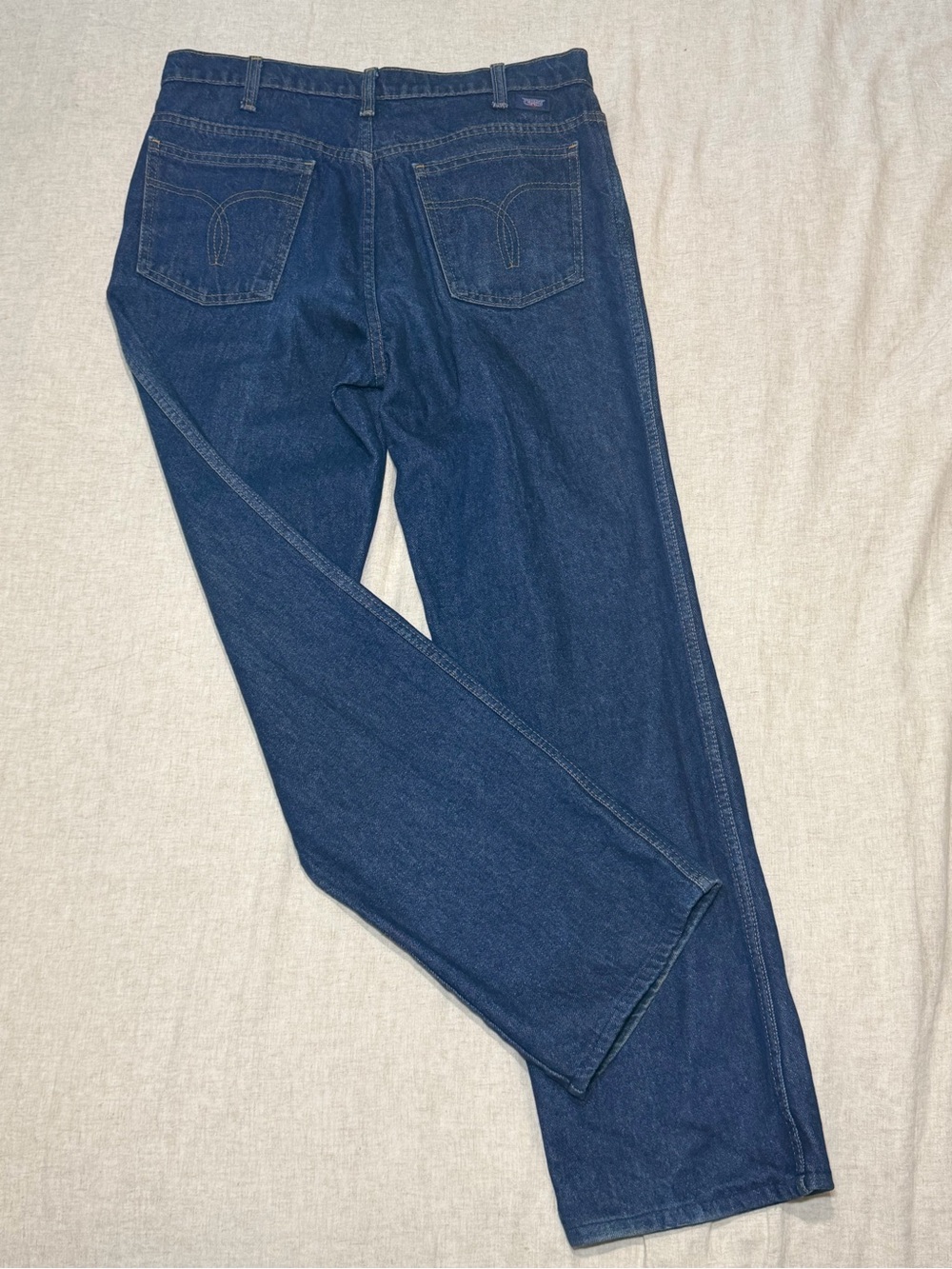 VTG GWG 1980s ( Great Western Garment Co) Rigid jeans 36x32tag (33x31 measured) - Picture 2 of 12